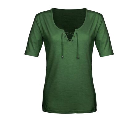 Tee-shirt femme MAYFLOWER DAMOCLES4 kaki : l'élégance des manches 3/4