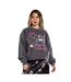 Sweat Motif/style Rétro A Long Time Ago In A Galaxy Far Far Away Adulte Noir Charbon Star Wars-1