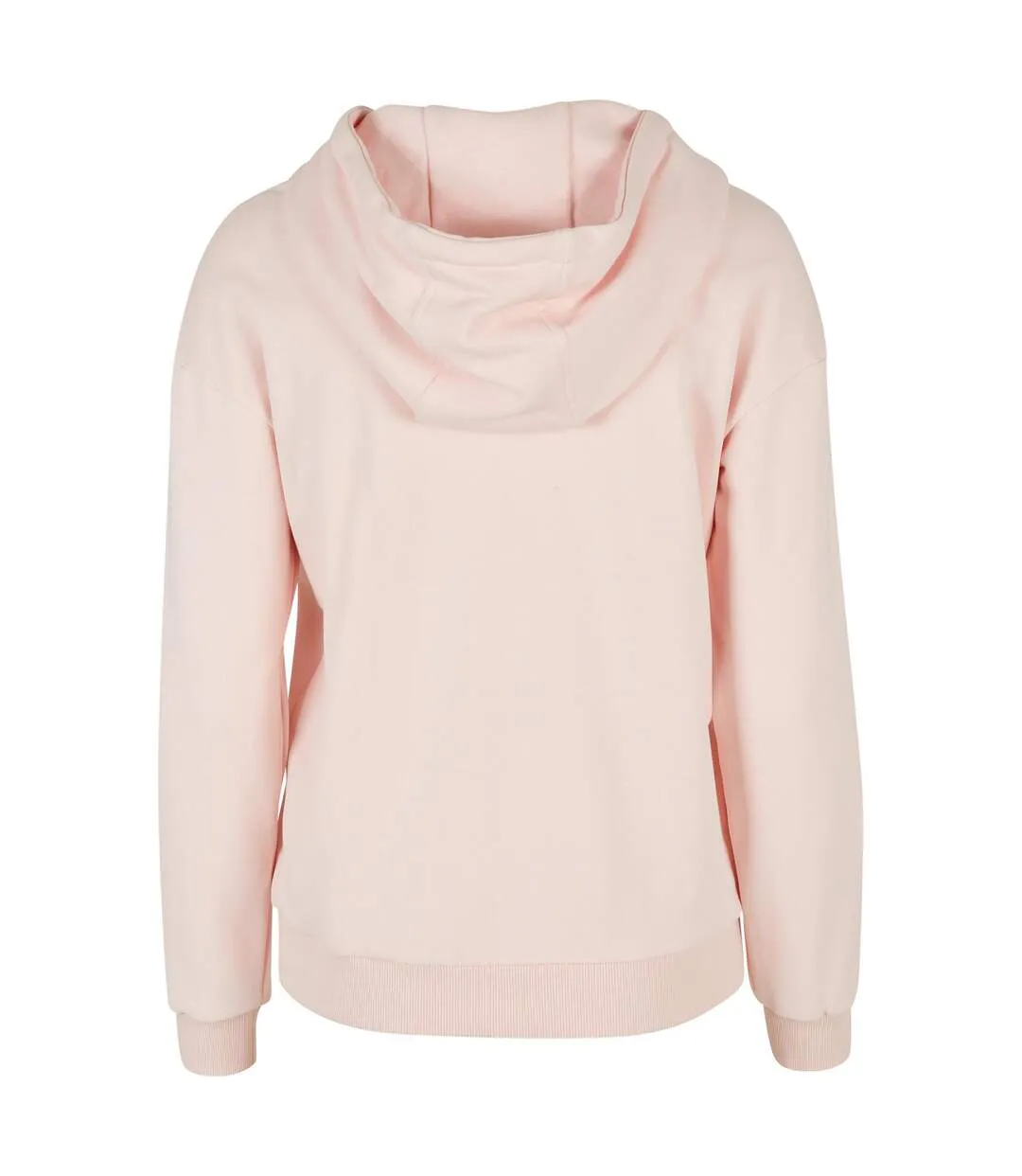 Womens/ladies Everyday Hoodie Pink Build Your Brand-2