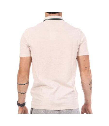 Polo beige/vert homme jack & jones paulos play