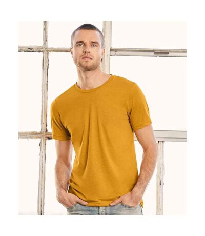 Bella + Canvas Adults Unisex Tri-Blend T-Shirt (Mustard Triblend) - UTPC3870