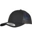 Casquette trucker noir Flexfit-3