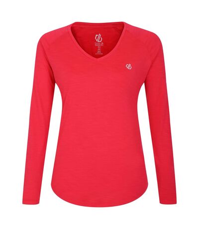T-shirt De Sport Discern Femme Rose Néon Dare 2B