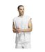 Unisex Adult Adi Cotton Basketball Tank Top Grey Adidas-4