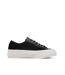 Baskets noir femme calvin klein jeans low pro cups-2