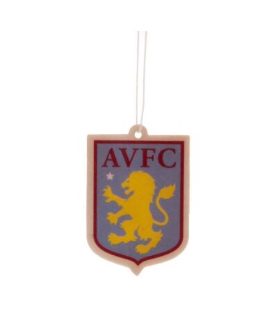 Aston Villa FC Désodorisant Crest (Rouge bordeaux/jaune/bleu) (One Size) - UTSG19883