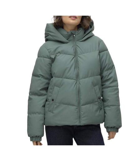 Doudoune verte femme vero moda gretamia