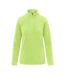 Veste polaire troyer femme vert citron Promodoro-1