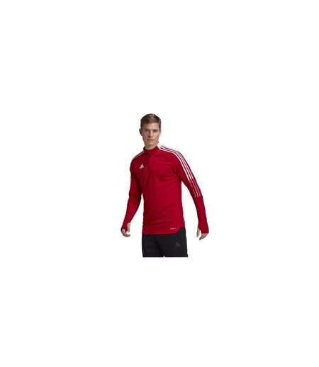Sweat Entraînement Tiro Homme Rouge Adidas
