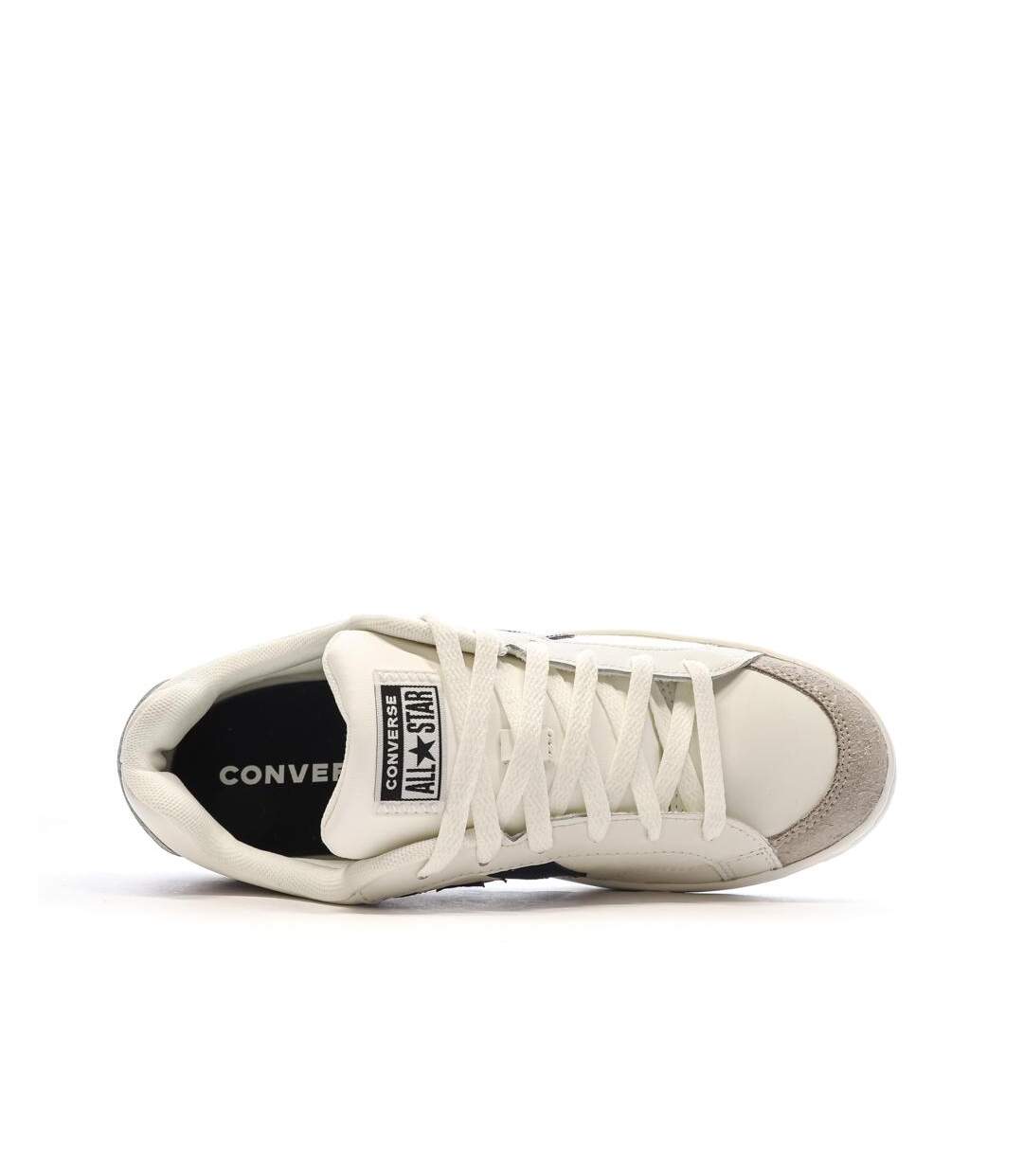 Baskets blanches/grises/noires homme converse pro blaze-4