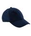 Beechfield® Unisex Outdoor Waterproof 6 Panel Baseball Cap (Pack of 2) (Navy Blue)