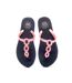 Tongs Marine/Rose Femme Beppi - 36