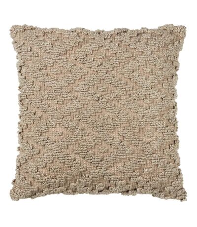 Calvay chunky textured cushion cover 50cm x 50cm taupe Yard