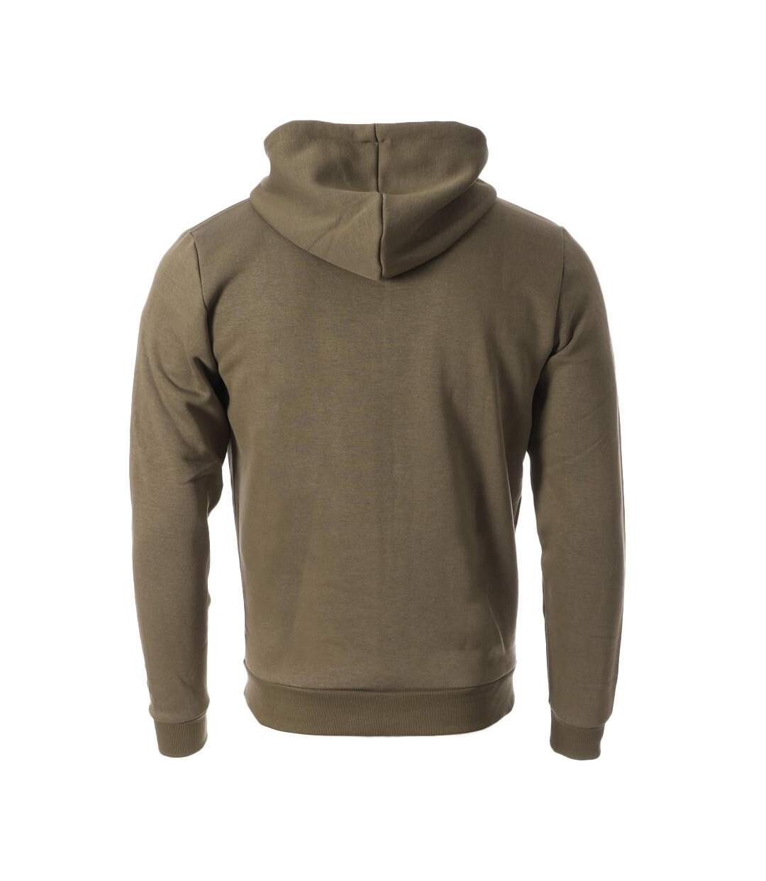 Sweat à zippée kaki homme just emporio 520 - s-2