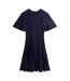 Robe Patineuse Manches Volantées Femme Bleu Marine Ted Baker-2