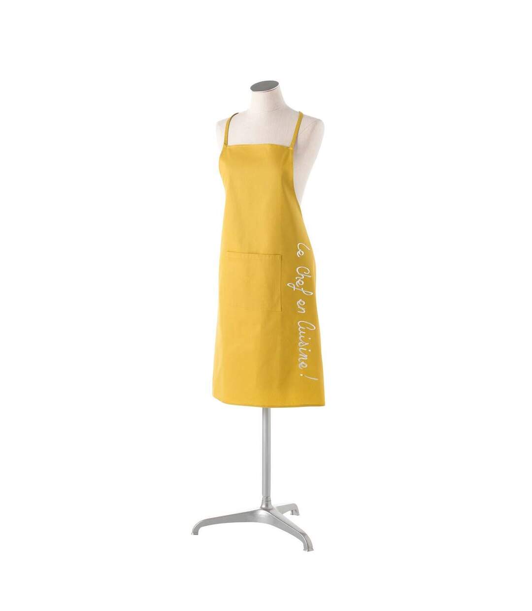 Tablier de Cuisine Cuistot 84cm Jaune-2