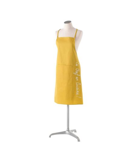 Tablier de Cuisine Cuistot 84cm Jaune