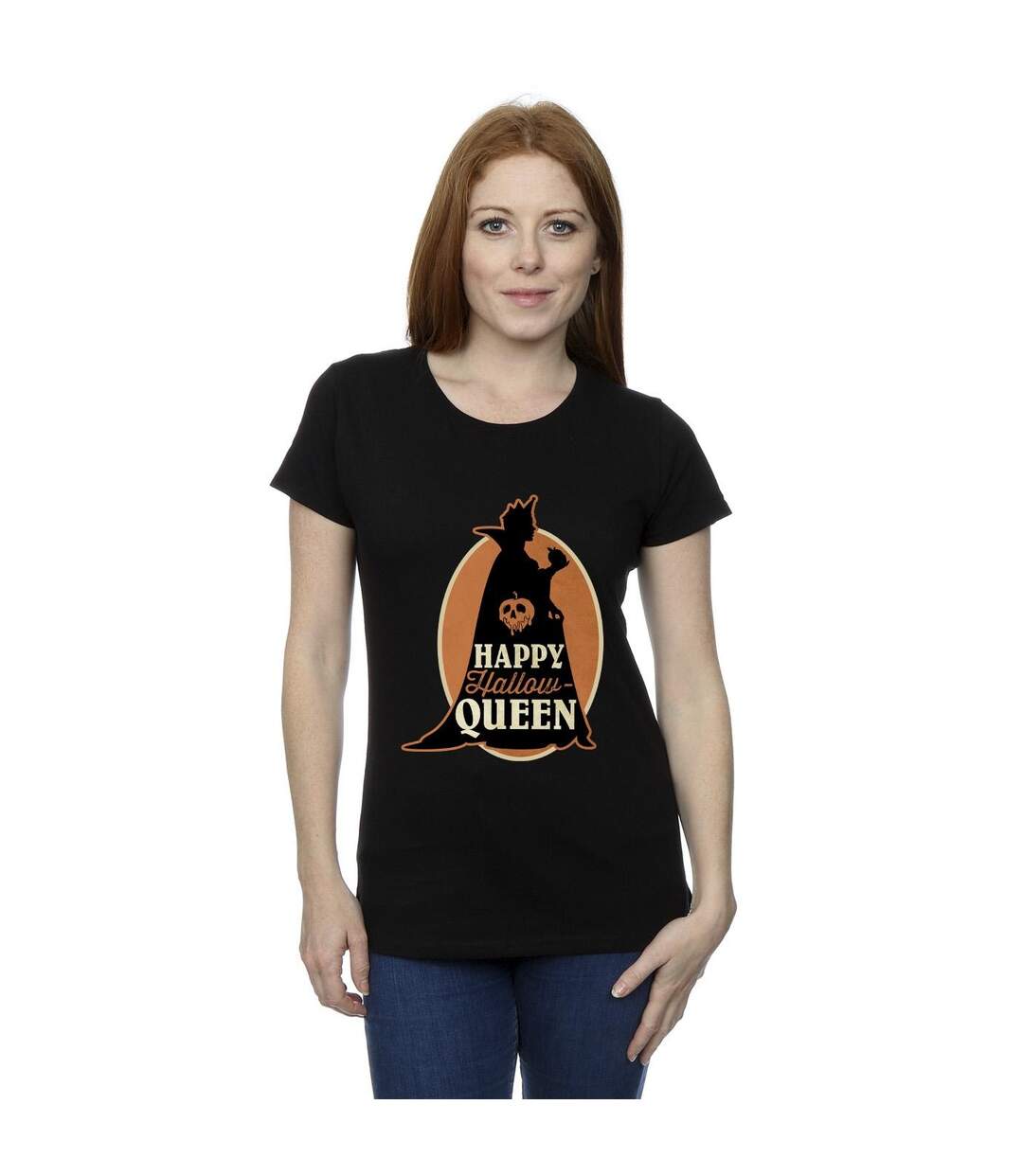 Disney T-shirt en coton Femmes/Dames Villains Hallow Queen (Noir) - UTBI44563-2