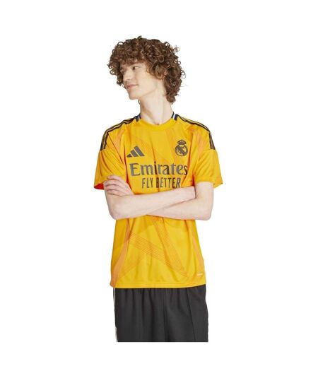Maillot Extérieur Motif/style Real Madrid Cf 2024/2025 Homme Orange Adidas