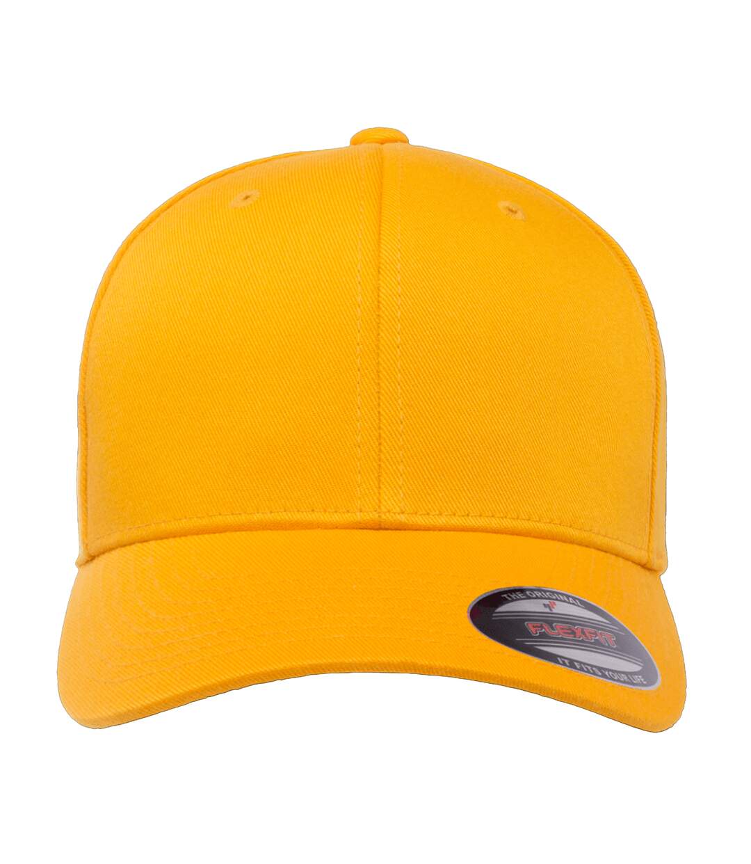 Casquette de baseball homme jaune or Yupoong