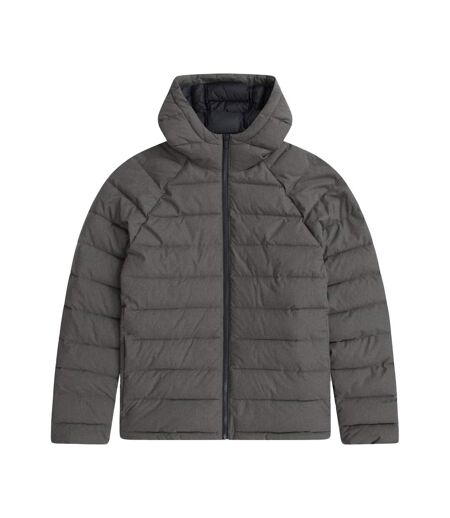 Mens Light Cloud Cosi Hooded Marl Padded Jacket Khaki Green Animal