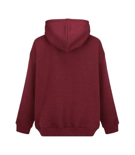 Womens/ladies Sport Hoodie Burgundy Slazenger