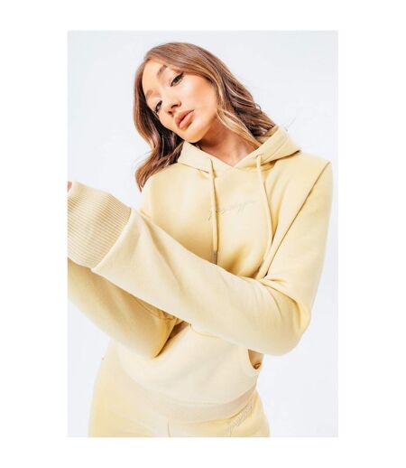 Hype Womens/Ladies Scribble Logo Tracksuit (Wheat) - UTHY4832