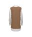 Robe Marron/Blanche Femme JDY Tonsy - M