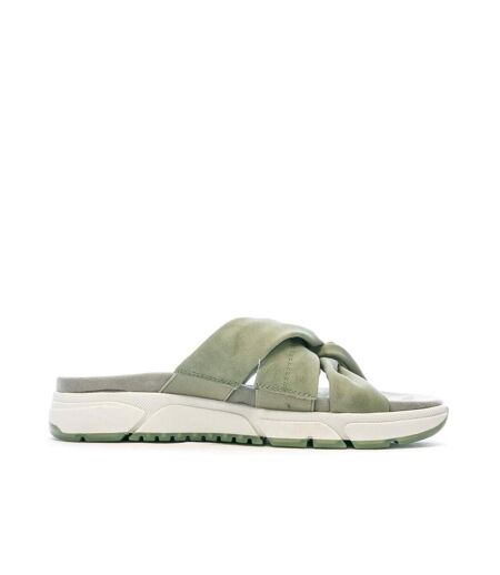 Sandales vert femme relife lisandra