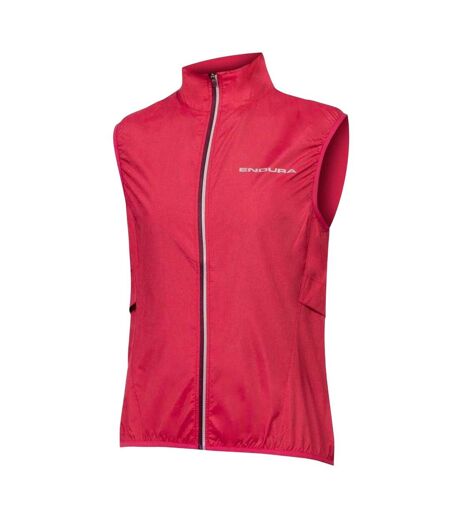 Veste Sans Manches Motif/style Logo Femme Rouge Rose Endura