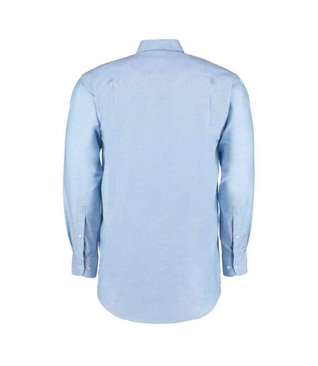 Chemise Manches Longues Homme Bleu Clair Kustom Kit