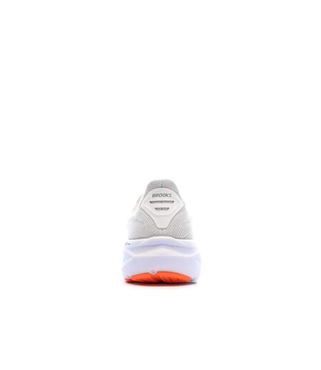 Chaussures de running blanche homme brooks ghost 17