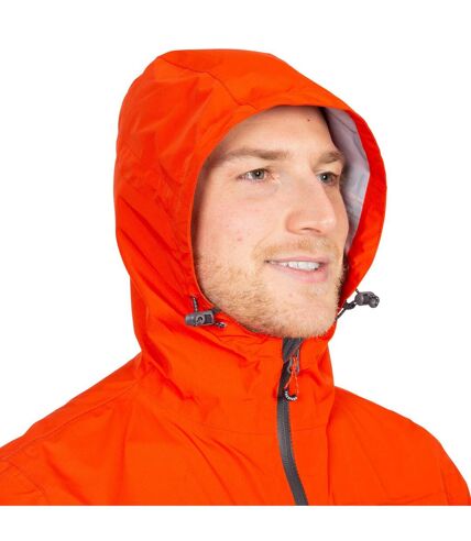 Trespass Mens Rakenfard TP75 Waterproof Jacket (Flame Orange)