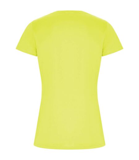 T-shirt imola femme jaune fluo Roly Roly