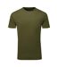 Mens Textured Recycled T-shirt Olive TriDri-1