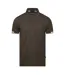 Mens Parlay 147 Rubberised Logo Polo Shirt Green Boss-1