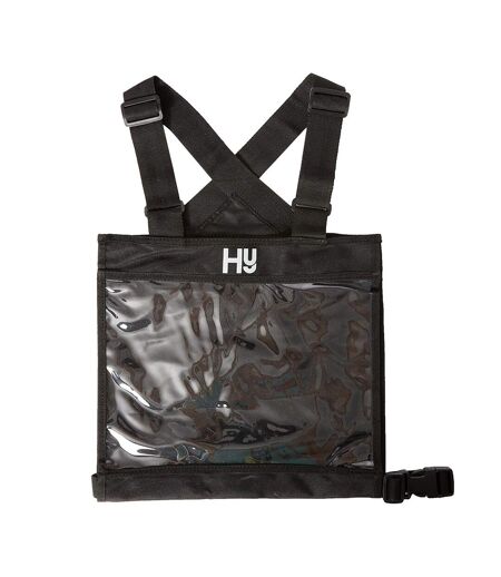 Porte-numéro De Dressage Pour Chevaux Noir Hy