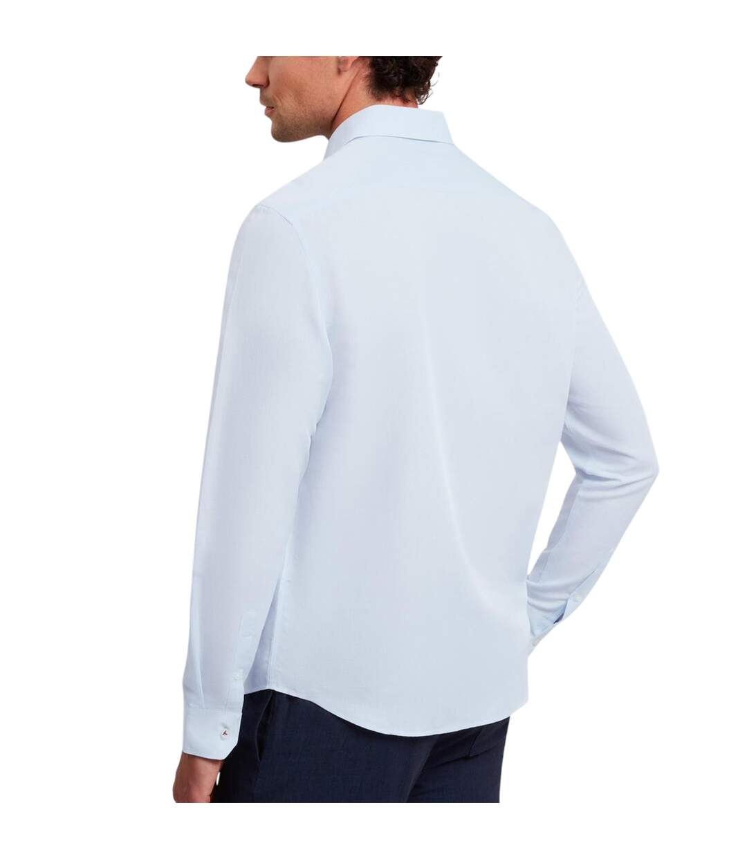 Chemise Manches Longues Homme Bleu Clair Ted Baker-3