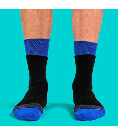 3 Pack Mens Cushioned Anti Blister Dual Layer Hiking Socks