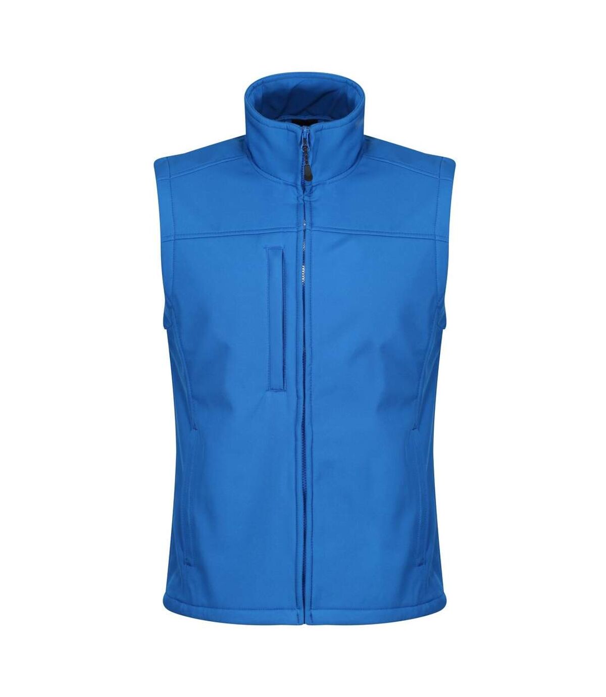 Regatta Mens Flux Softshell Bodywarmer / Water Repellent Sleeveless Jacket (Oxford Blue)