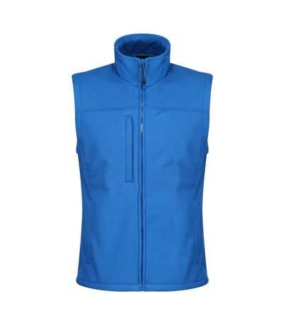 Regatta Mens Flux Softshell Bodywarmer / Sleeveless Jacket Water Repellent And Wind Resistant (Oxford Blue) - UTRG1493