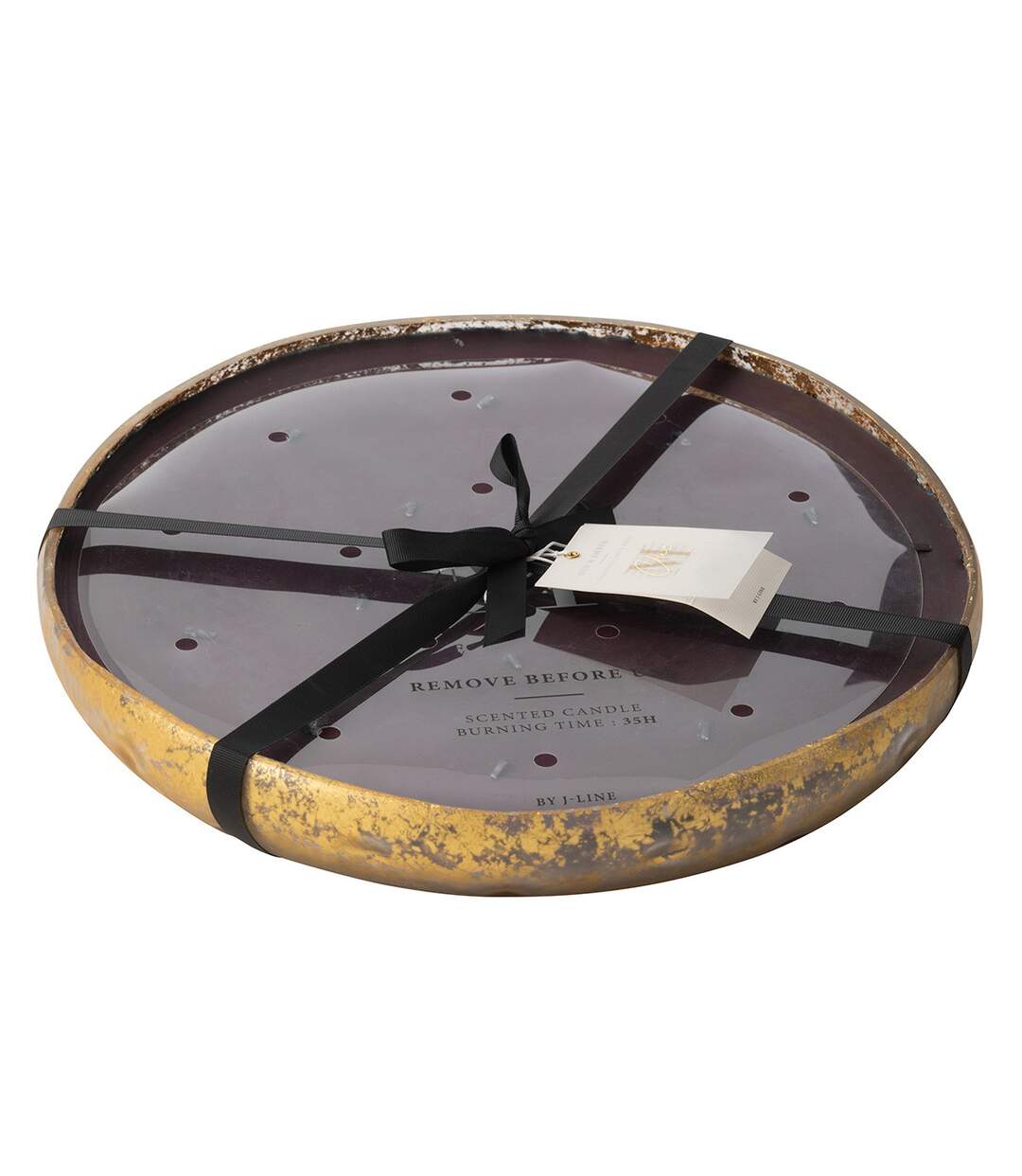 Bougie Parfumée Ronde M-Chic 37cm Oud & Amber-2