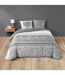 Parure de Lit 3 Pièces Annie 240x220cm Gris-1