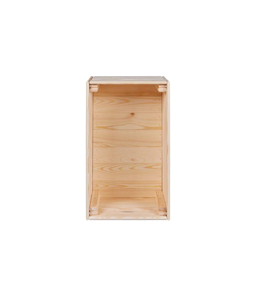 Cagette en Bois Silver 51cm Naturel-3