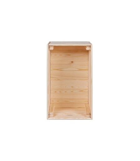 Cagette en Bois Silver 51cm Naturel