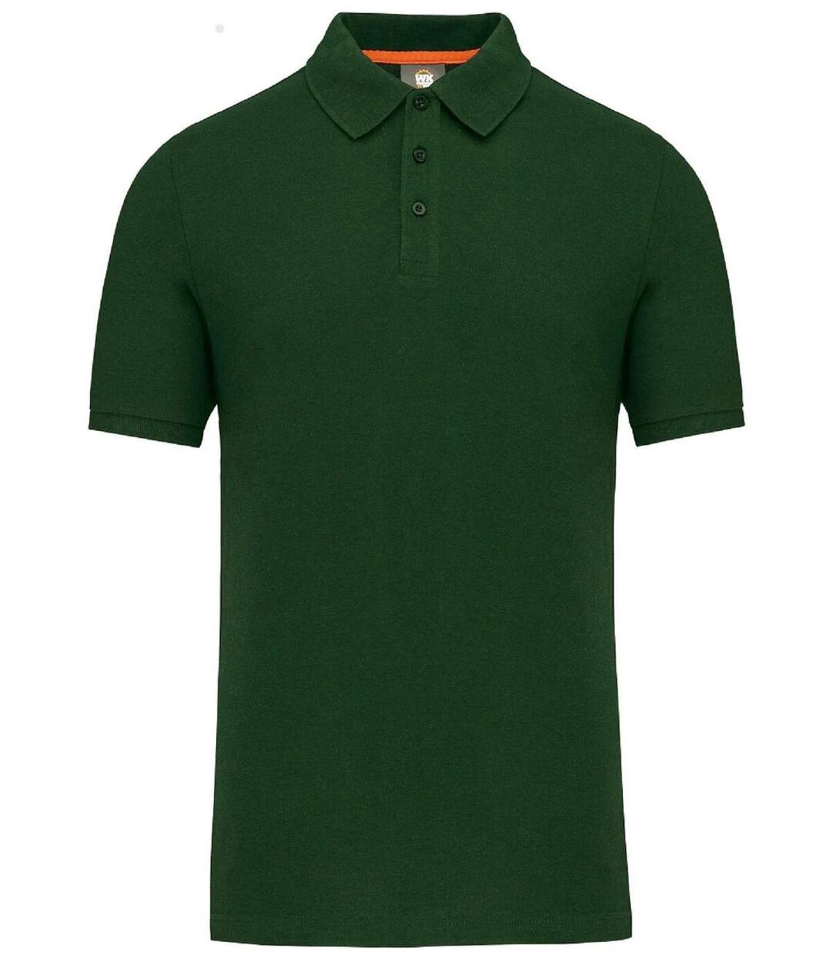 Polo de travail écoresponsable - Homme - WK207 - vert foncé