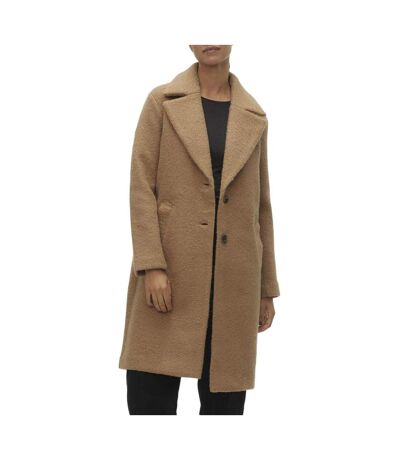 Manteau Marron Femme Vero Moda Manny - L