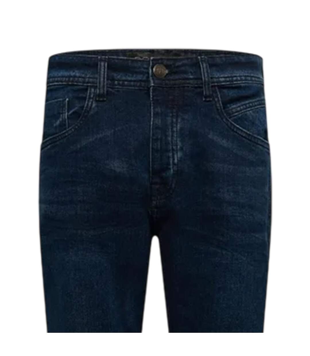 Jean Motif/style Uni Homme Bleu Foncé Crosshatch-3