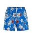 Mens Piranha Swim Shorts Blue Boss-2