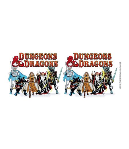 Dungeons & Dragons - Mug (Blanc / Rouge) (Taille unique) - UTPM5505